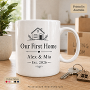 Handmade Personalised Housewarming Mug