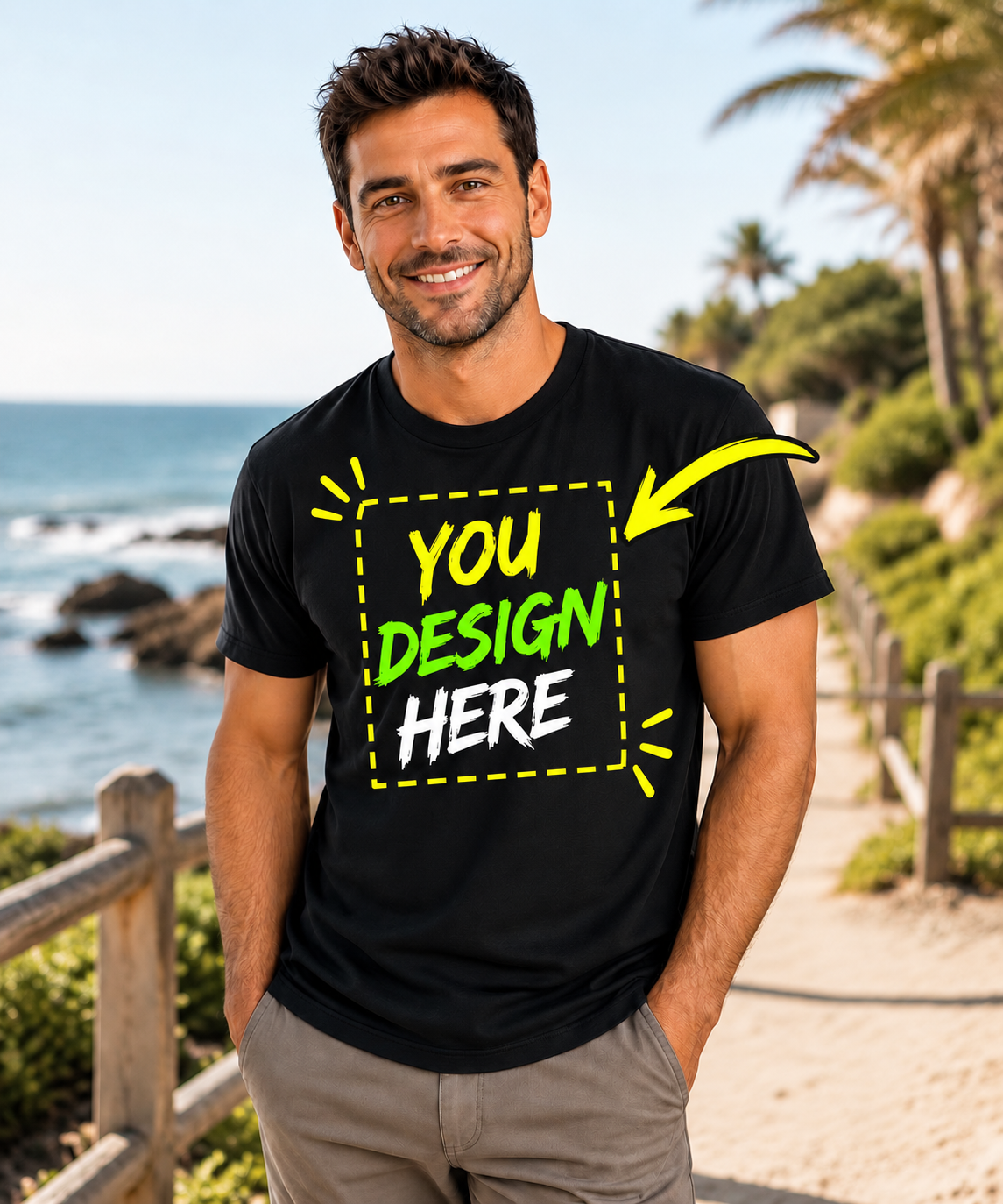Summer Men's Premium Ice Silk Quick-Dry T-Shirt, White Pocket Short Sleeve Casual Performance Tee, Custom Logo Shirt