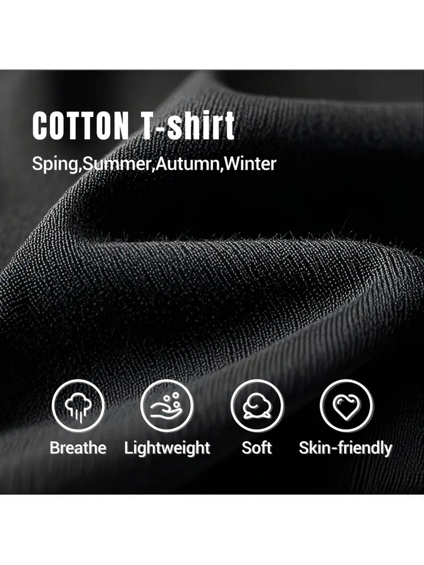Custom Printed Cotton T-Shirt 200gsm