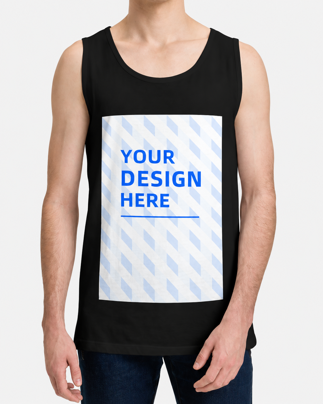 Custom Printed Men's Vest 200g