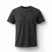 Custom Printed Washed Cotton T-Shirt 220gsm | Men and Women