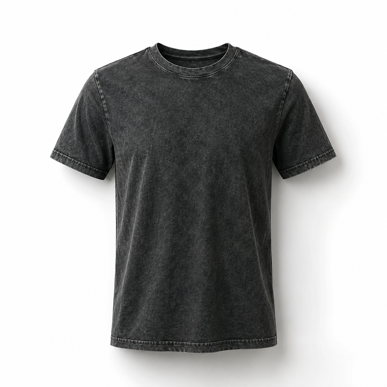Custom Printed Washed Cotton T-Shirt 220gsm | Men and Women
