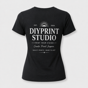 Custom Printed Women's Cotton T-Shirt 200gsm | Ladies Tee