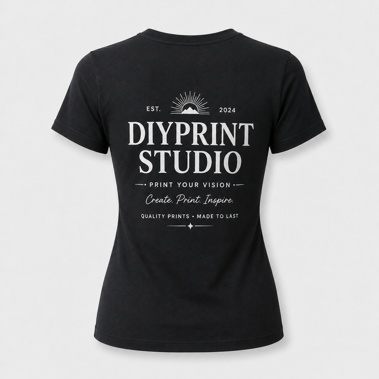 Custom Printed Women's Cotton T-Shirt 200gsm | Ladies Tee