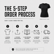Custom Printed Women's Cotton T-Shirt 200gsm | Ladies Tee