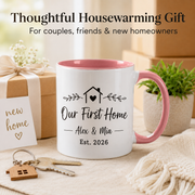 Handmade Personalised Housewarming Mug