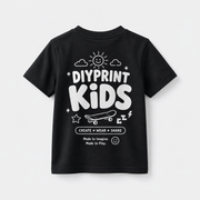 Custom Printed Kids Cotton T-Shirt 180gsm | Youth Tee for Boys & Girls