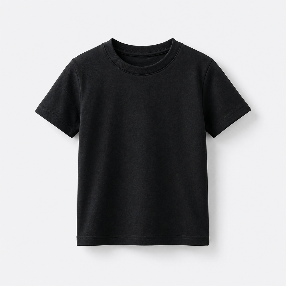 Custom Printed Kids Cotton T-Shirt 180gsm | Youth Tee for Boys & Girls