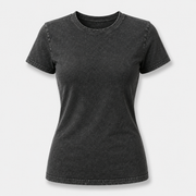 Custom Printed Washed Cotton T-Shirt 220gsm | Men and Women