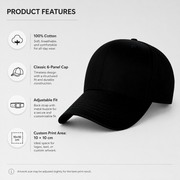 Custom Printed Baseball Cap Men and Women