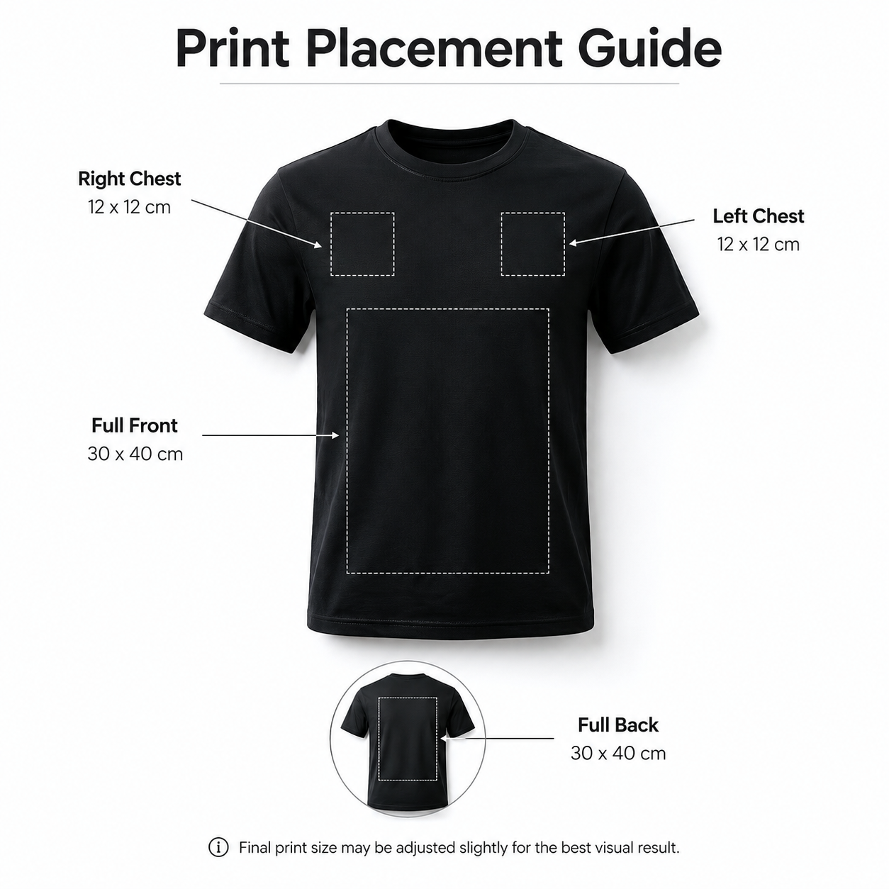 Custom Printed Cotton T-Shirt 200gsm Men's short-sleeve