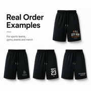 Custom Printed Shorts with Pockets 200g