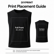 Custom Printed Men's Vest 200g