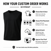 Custom Printed Men's Vest 200g
