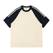 Flat lay of the cotton t-shirt showing fabric texture