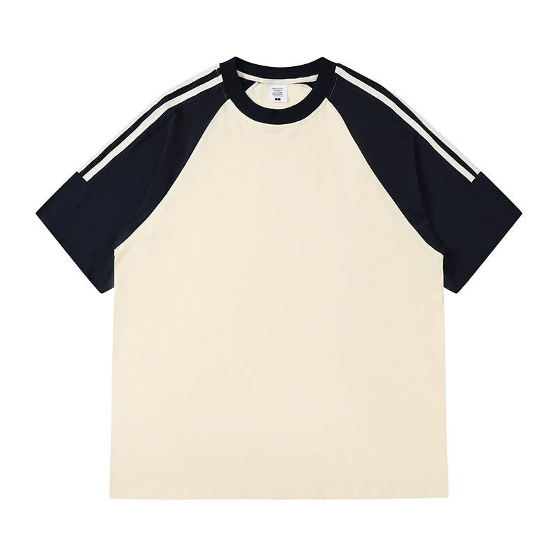 Flat lay of the cotton t-shirt showing fabric texture