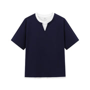 Black polo shirt for men