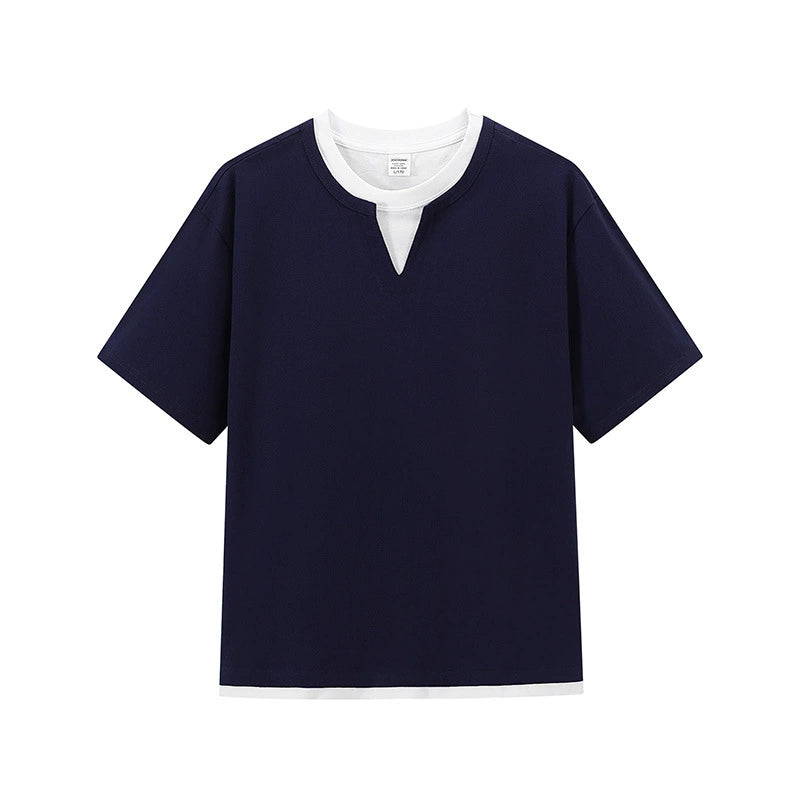 Black polo shirt for men