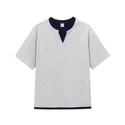 Beige polo shirt for men