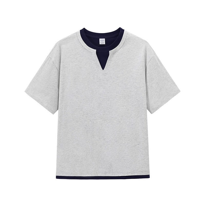 Beige polo shirt for men