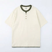 Polo shirt embroidery detail