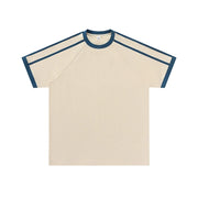 Custom printing example on the cotton t-shirt