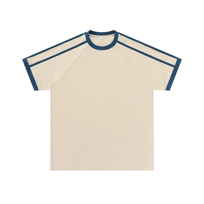 Custom printing example on the cotton t-shirt