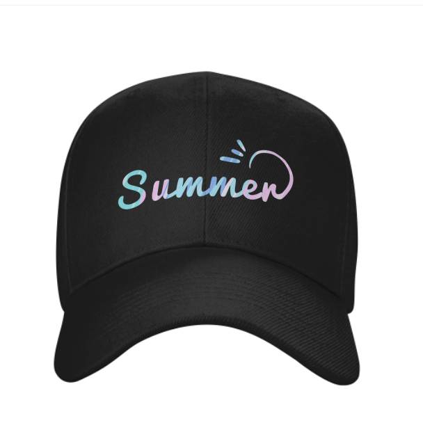 Cap - Front Print Example