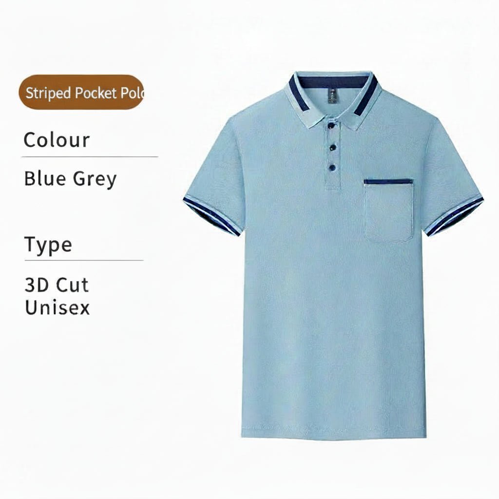 Breathable Polyester Long Sleeve Polo | Custom Logo Workwear | DIYPRINT - Diyprint