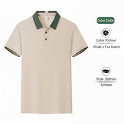 Breathable Polyester Long Sleeve Polo | Custom Logo Workwear | DIYPRINT - Diyprint