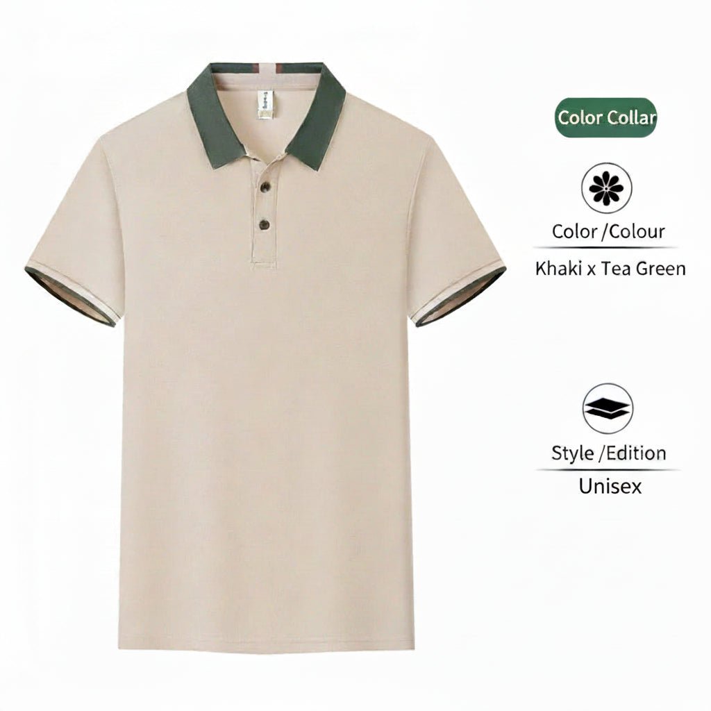 Breathable Polyester Long Sleeve Polo | Custom Logo Workwear | DIYPRINT - Diyprint