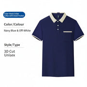 Breathable Polyester Long Sleeve Polo | Custom Logo Workwear | DIYPRINT - Diyprint