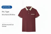 Breathable Polyester Long Sleeve Polo | Custom Logo Workwear | DIYPRINT - Diyprint