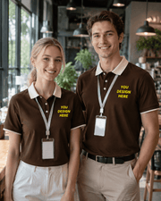 Breathable Polyester Long Sleeve Polo | Custom Logo Workwear | DIYPRINT - Diyprint