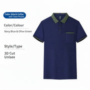 Breathable Polyester Long Sleeve Polo | Custom Logo Workwear | DIYPRINT - Diyprint