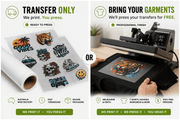 Custom DTF Transfers & BYO Garment Pressing Australia - Diyprint