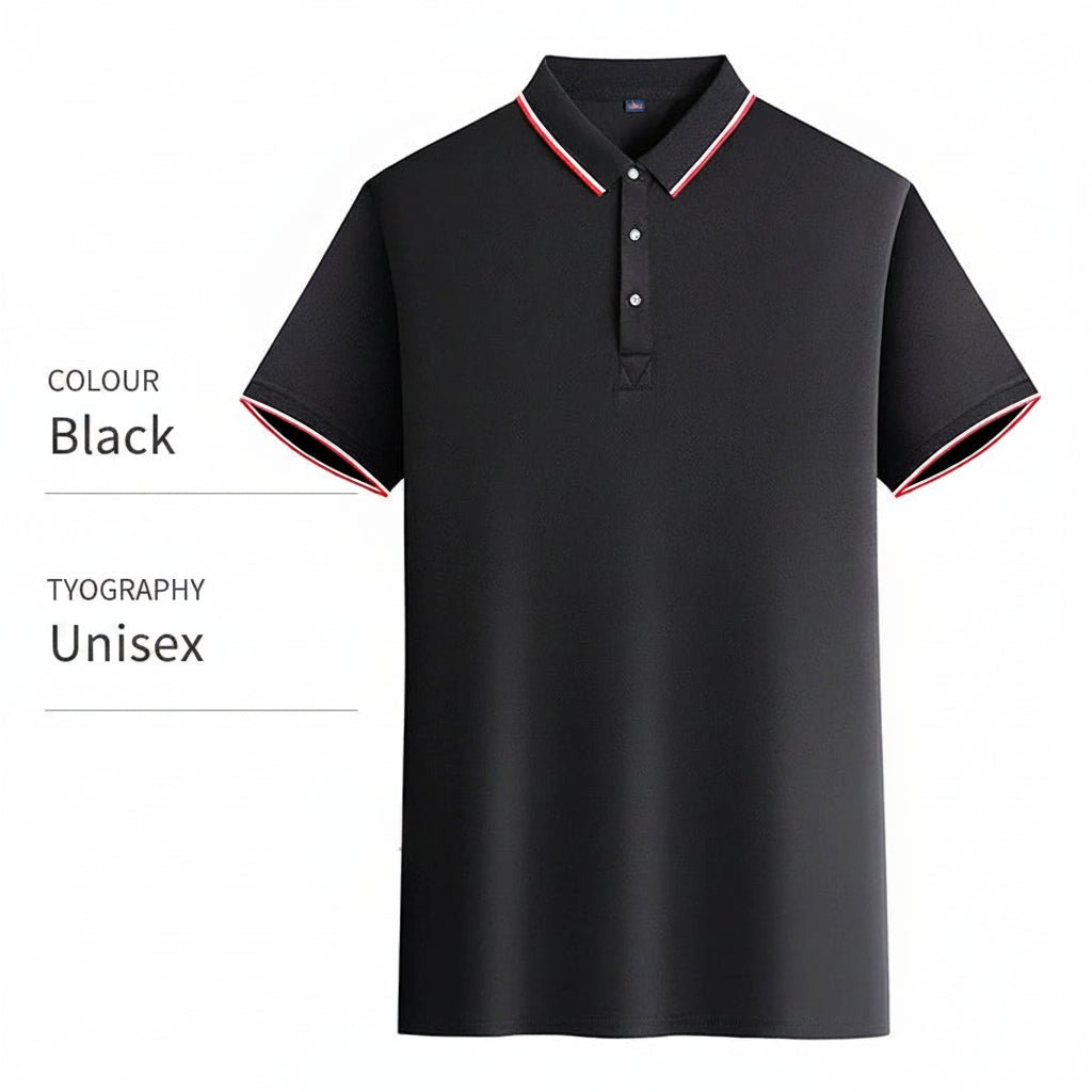 Custom Logo Quick-Dry Polo Shirts for Work & Events - Diyprint