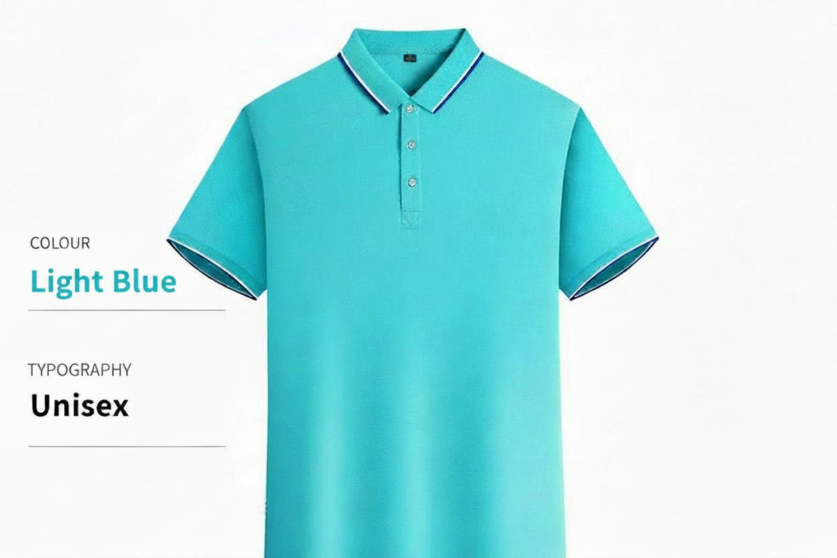 Custom Logo Quick-Dry Polo Shirts for Work & Events - Diyprint