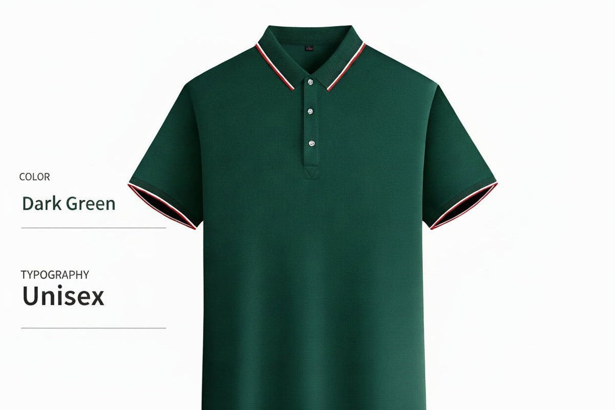 Custom Logo Quick-Dry Polo Shirts for Work & Events - Diyprint