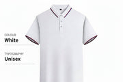 Custom Logo Quick-Dry Polo Shirts for Work & Events - Diyprint
