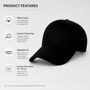 Custom Printed Baseball Cap Men and Women - Diyprint