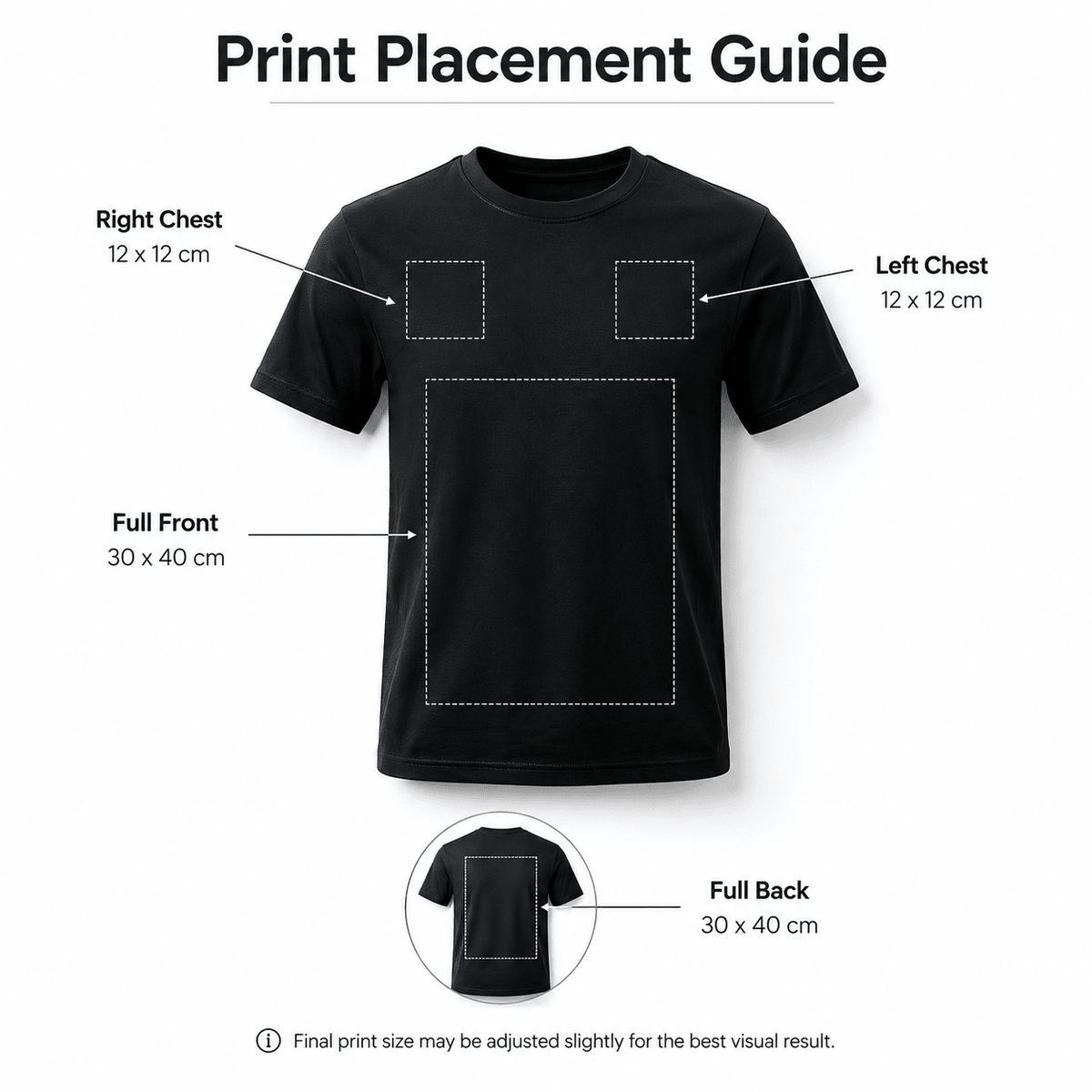 Custom Printed Cotton T-Shirt 200gsm Men's short-sleeve - Diyprint