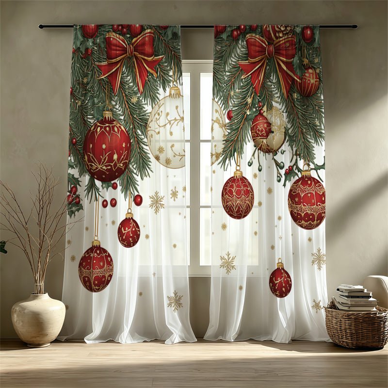 Custom Printed Diamond Mesh Sheer Curtain | Full-Panel Print | DIYPRINT - Diyprint