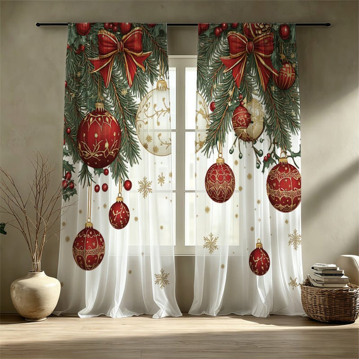 Custom Printed Diamond Mesh Sheer Curtain | Full-Panel Print | DIYPRINT