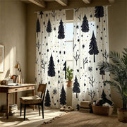 Custom Printed Diamond Mesh Sheer Curtain | Full-Panel Print | DIYPRINT - Diyprint