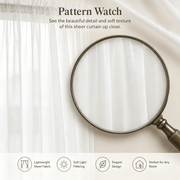 Custom Printed Diamond Mesh Sheer Curtain | Full-Panel Print | DIYPRINT - Diyprint