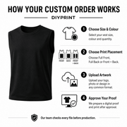 Custom Printed Men's Vest 200g - Diyprint