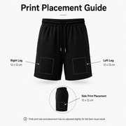 Custom Printed Shorts with Pockets 200g - Diyprint