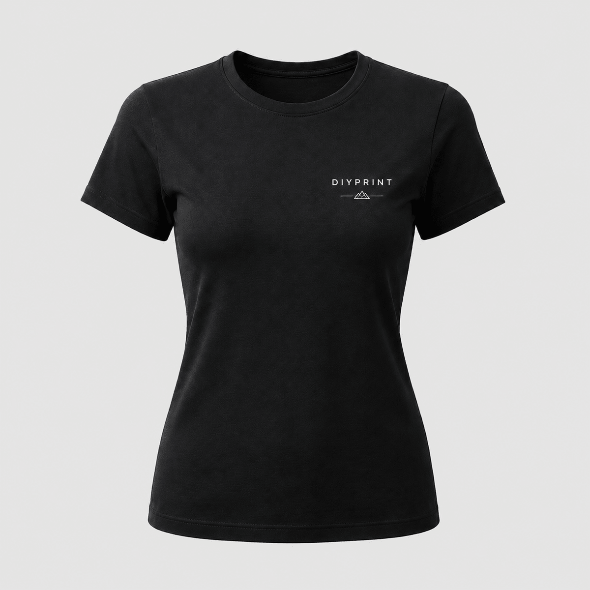 Custom Printed Women's Cotton T-Shirt 200gsm | Ladies Tee - Diyprint
