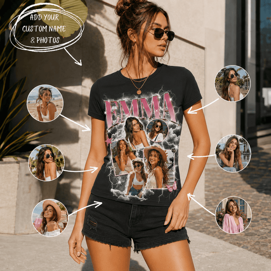 Custom Printed Women's Cotton T-Shirt 200gsm | Ladies Tee